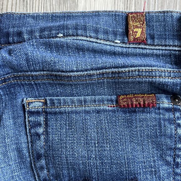 Seven For All Mankind Josefina Women’s Jeans Skinny Boyfriend  Size 28 - Picture 4 of 8